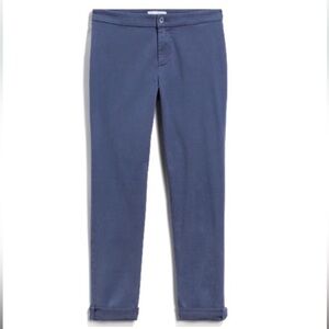 Lila Ryan Zuri Skinny Pants steel blue workwear office 0P